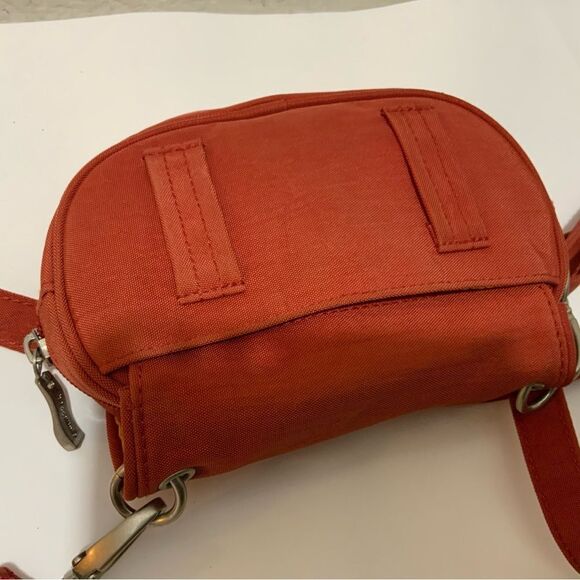 Bagallini Crossbody reddish brown small bag 7”x5” - Picture 5 of 9